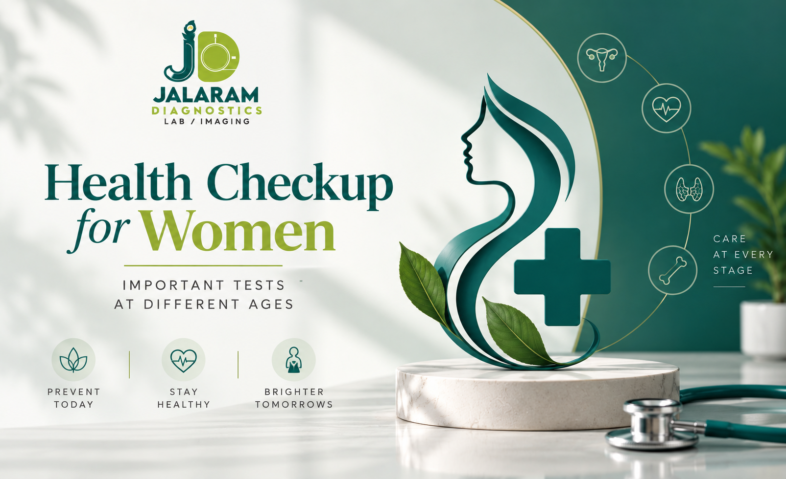 Health Checkup for Women: Important Tests at Different Ages